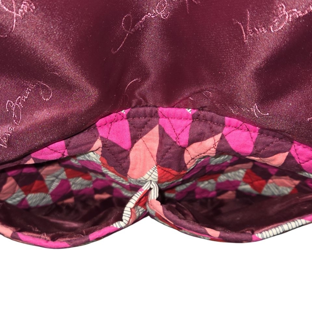 🚫SOLD🚫 Vera Bradley Pink, Peach, Orange, White, Burgundy Crossbody - Picture 13 of 14